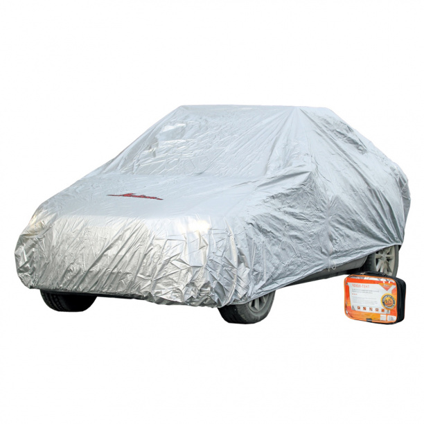 Чехол-тент на автомобиль защитный размер L 520х192х120 см цвет серый AIRLINE от магазина ЛесКонПром.ру