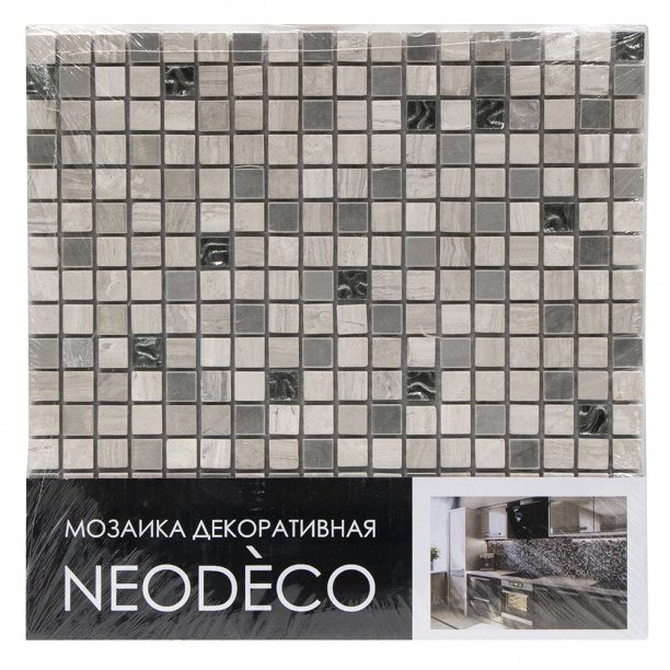 Мозаика NEODECO GS81104 комбинированная 30х30х0,8 см от магазина ЛесКонПром.ру