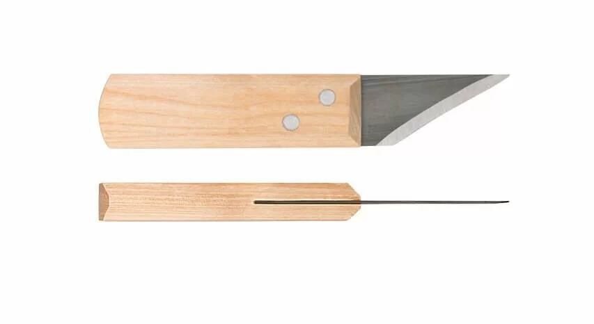 Нож сапожный КУРС РОС 10596 180 мм ручка деревянная от магазина ЛесКонПром.ру