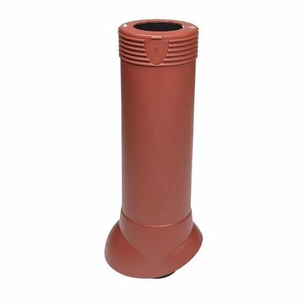 Выход вентиляционный канализационного стояка изолированный Vilpe D=110/ИЗ/500 RAL 3009 красный от магазина ЛесКонПром.ру