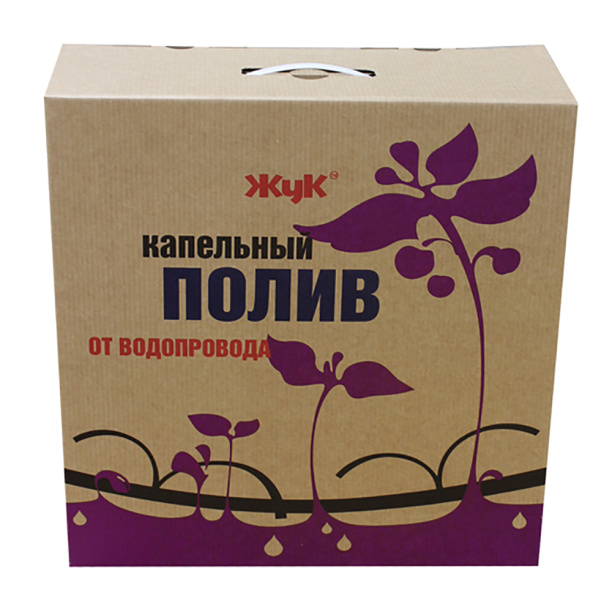 Комплект капельного полива от водопровода ЖУК 60 растений от магазина ЛесКонПром.ру