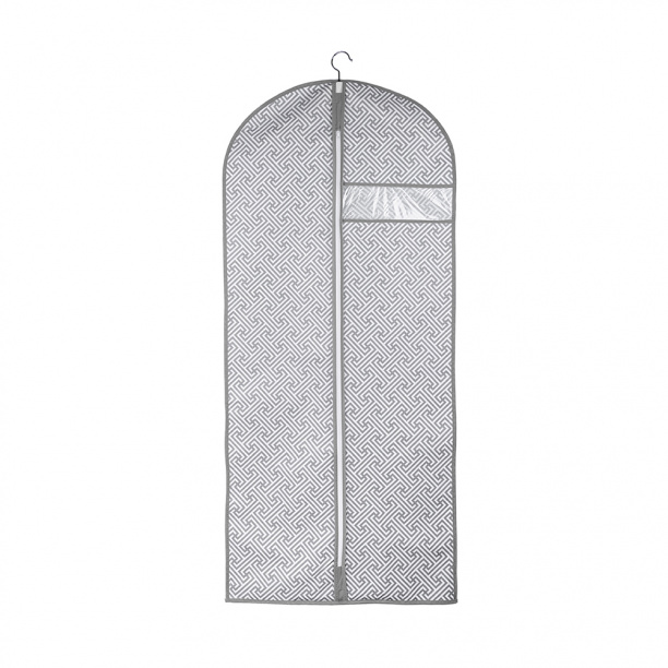 Чехол для одежды Орнамент 60х130 см серый от магазина ЛесКонПром.ру