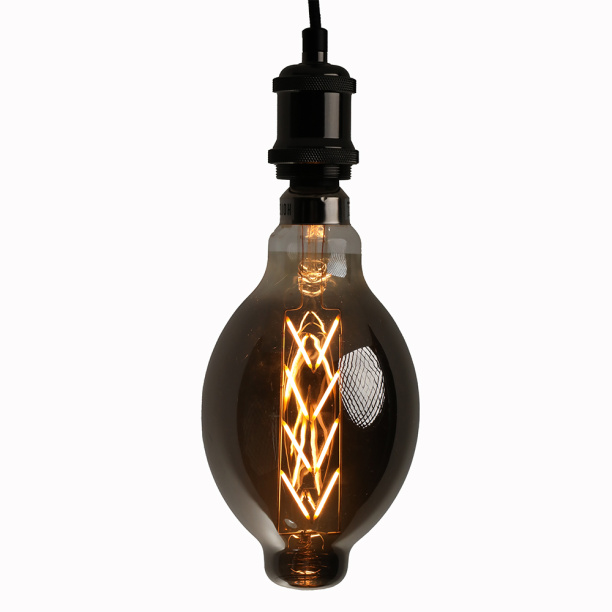 Светодиодная лампа HOROZ ELECTRIC BIG SIZE Энигма 8 Вт Е27 тонированная колба от магазина ЛесКонПром.ру