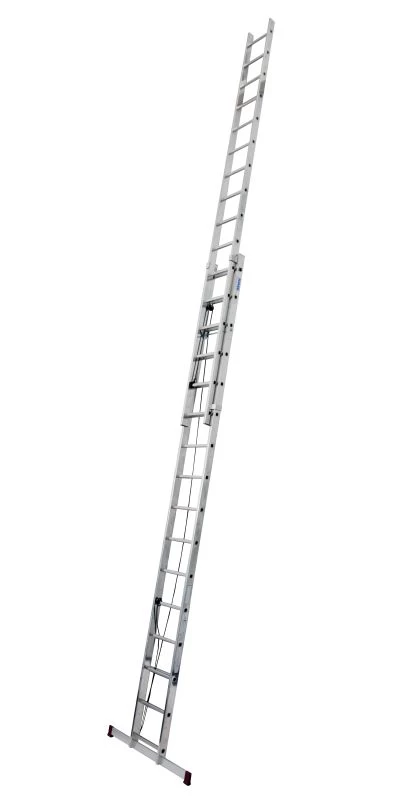 Лестница алюминиевая двухсекционная с канатной тягой KRAUSE CORDA 2х16 арт. 031525 от магазина ЛесКонПром.ру
