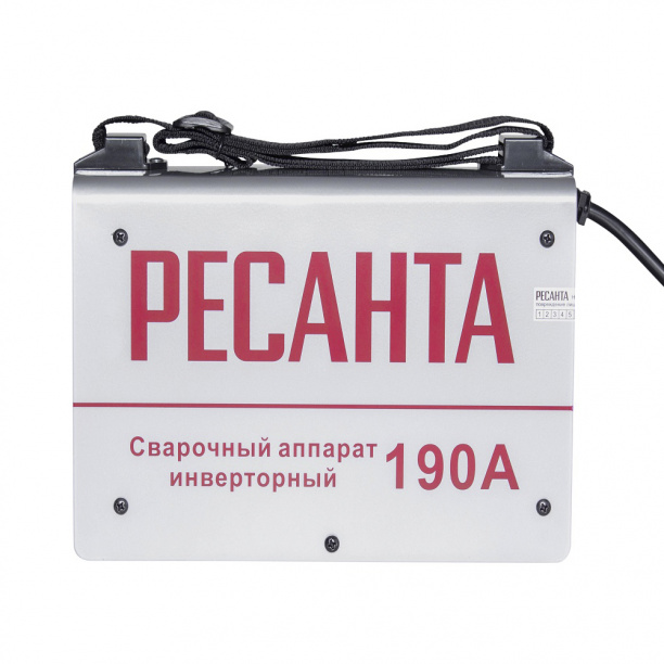 Сварочный аппарат инверторный Ресанта САИ-190, 190 А от магазина ЛесКонПром.ру