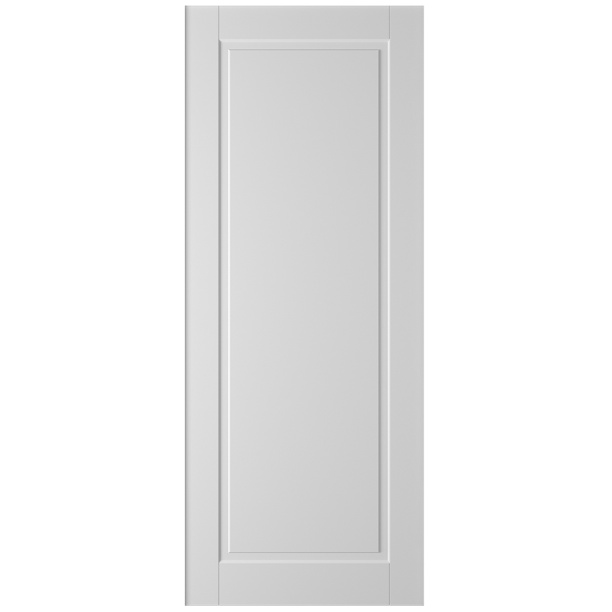Дверь межкомнатная глухая 2000х700 мм Аура эмаль белая от магазина ЛесКонПром.ру