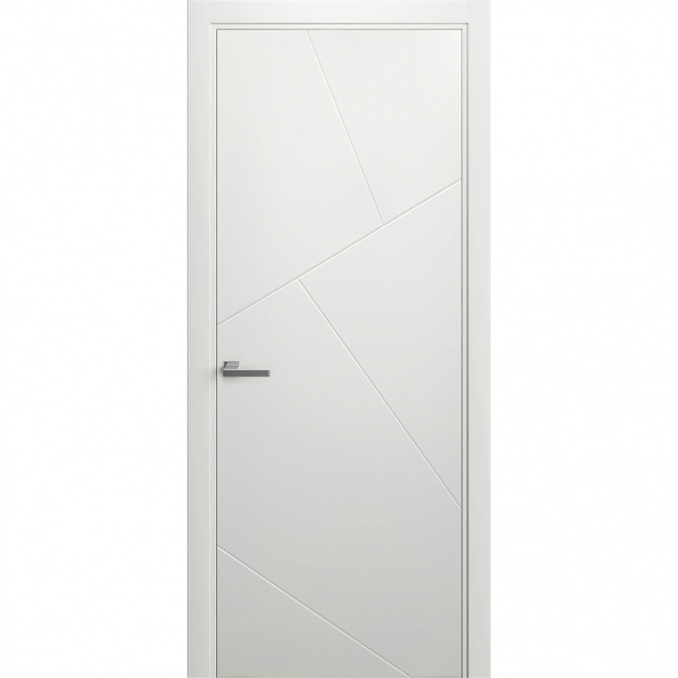 Дверь межкомнатная глухая 2000х600 мм Линея эмаль белая от магазина ЛесКонПром.ру