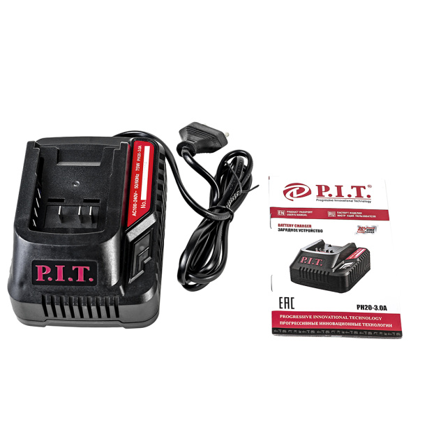 Зарядное устройство P.I.T. One Power PH20-3.0A для аккумуляторов 20 В от магазина ЛесКонПром.ру