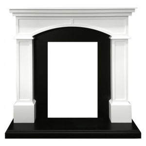 Портал Royal Flame Langford для очага 20 дюймов белый/черный
