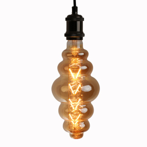 Светодиодная лампа HOROZ ELECTRIC 8 Вт Е27/А золотая