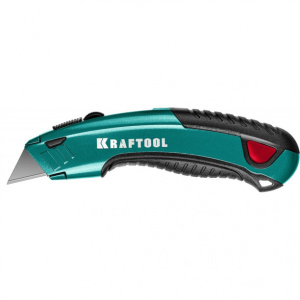Универсальный нож KRAFTOOL GRAND-24 с автофиксатором
