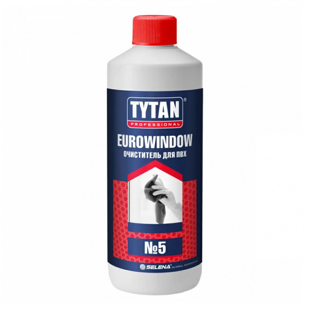 Очиститель для ПВХ TYTAN Professional Eurowindow №5 950 мл от магазина ЛесКонПром.ру