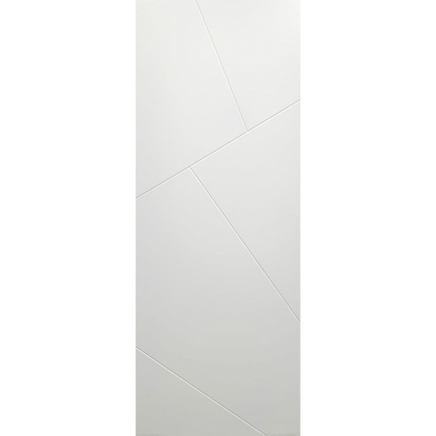 Дверь межкомнатная глухая 2000х600 мм Линея эмаль белая от магазина ЛесКонПром.ру