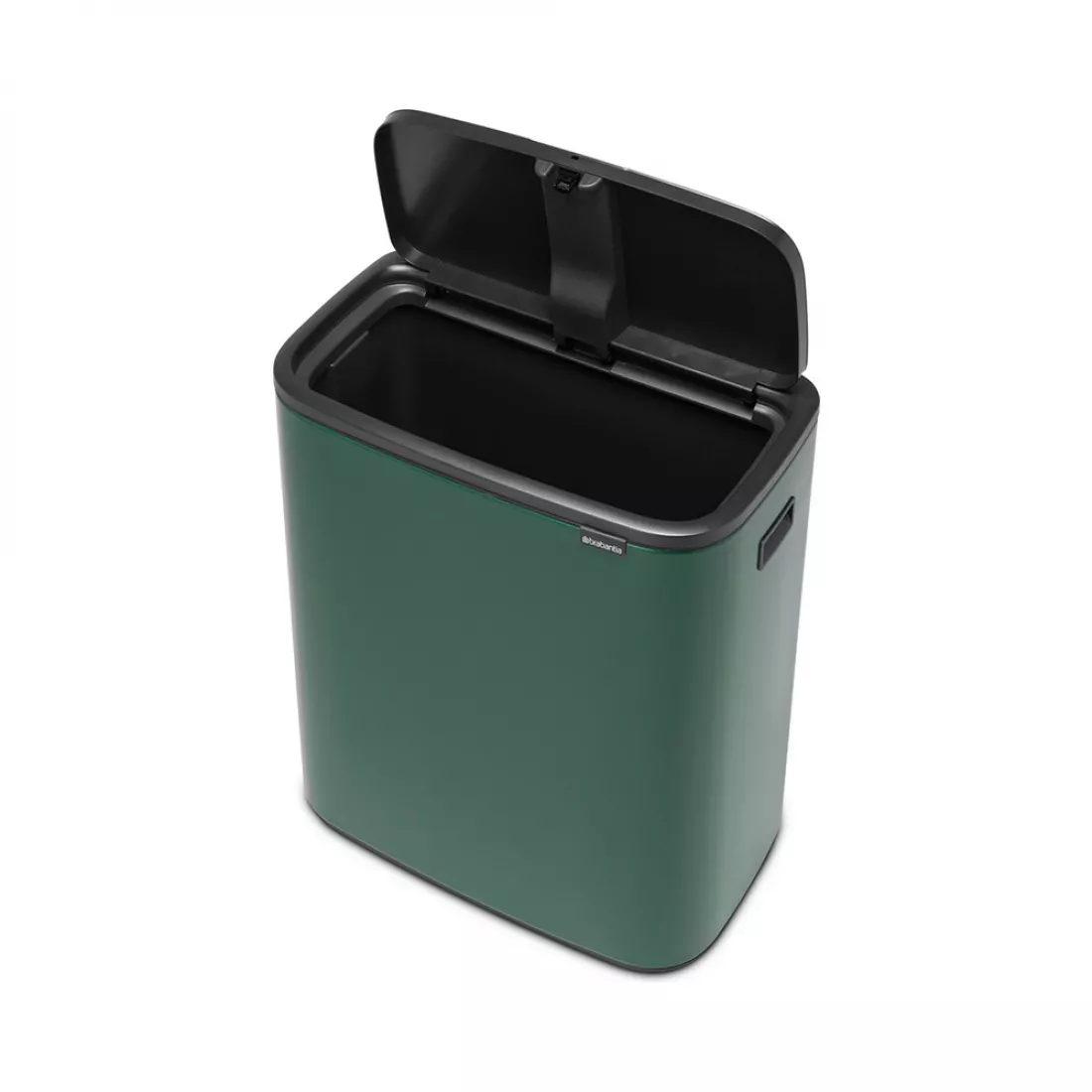 Контейнер для мусора, объем: 60 л, материал: нержавеющая сталь, цвет: зеленый, серия BO TOUCH BIN, B304248, BRABANTIA, Бельгия от магазина ЛесКонПром.ру
